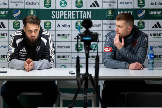 IFK Norrköpings tränare Eldar Abdulic Nordic Uniteds