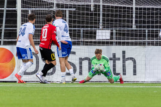 IFK Norrköpings målvakt Theo Krantz