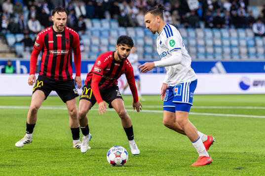 Nordic Uniteds Mohammad Fazal och IFK Norrköpings Moutaz