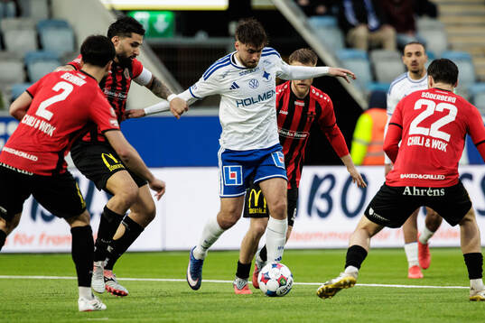 Nordic Uniteds Jonathan Gursac och IFK Norrköpings Tim