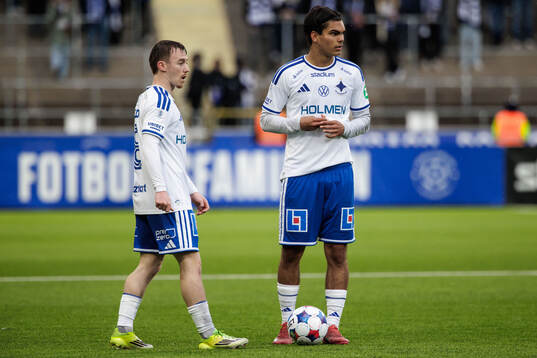 IFK Norrköpings Ryan Nelson och Noel Sernelius