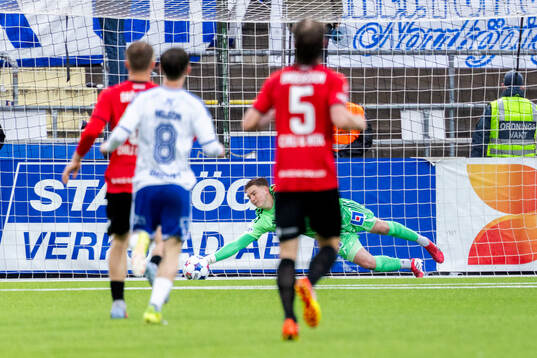 IFK Norrköpings målvakt Theo Krantz