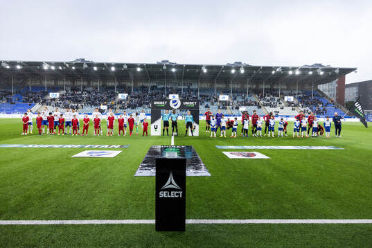IFK Norrköpings spelare och Nordic Uniteds spelare
