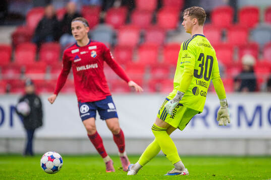 Sandvikens målvakt Otto Lindell