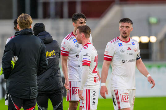 Sandvikens spelare deppar
