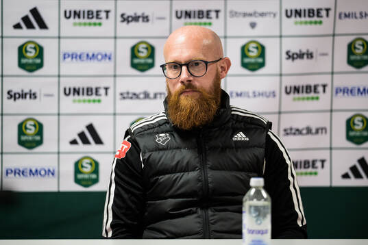 Östers tränare Max Mölder