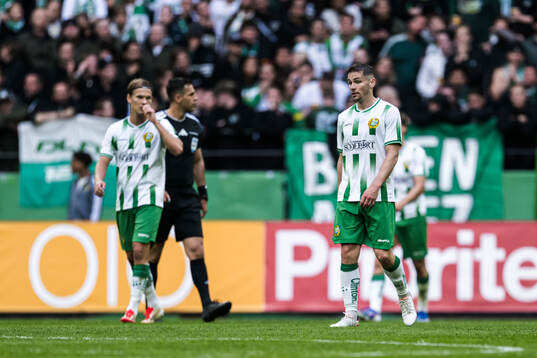 Hammarbys Oscar Johansson Schellhas deppar
