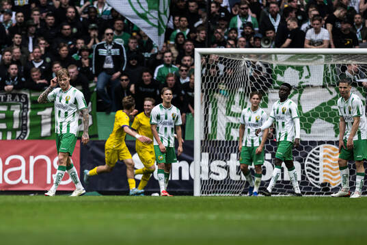 Hammarbys Victor Eriksson och Markus Karlsson deppar