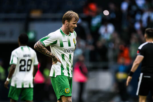 Hammarbys Victor Eriksson deppar
