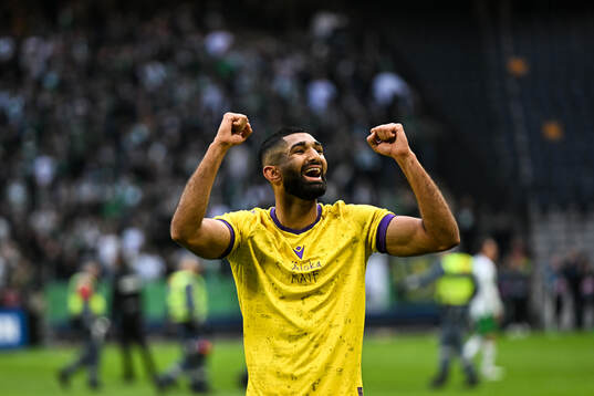 Mjällbys Abdullah Iqbal jublar
