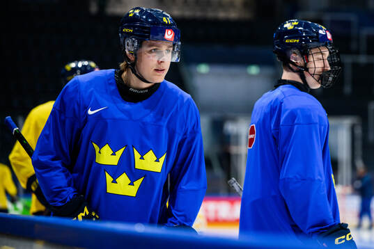 Ivar Stenberg of Sweden at a practice session