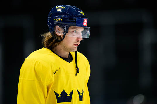 Oscar Sundqvist of Sweden at a practice session