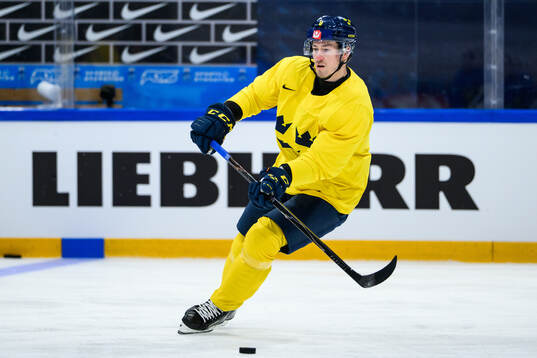Robert Hägg of Sweden at a practice session