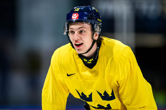 Jack Berglund of Sweden at a practice session