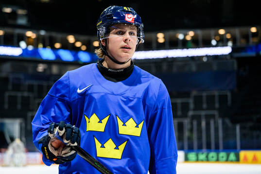 Ivar Stenberg of Sweden at a practice session
