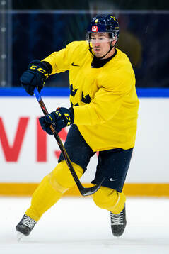 Robert Hägg of Sweden at a practice session