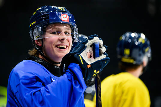 Ivar Stenberg of Sweden at a practice session