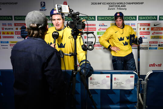 Anton Frondell and Oscar Sundqvist of Sweden