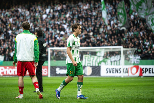 Hammarbys Hampus Skoglund deppar