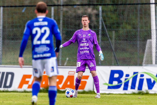 Ljungskiles målvakt Lukas Eriksson