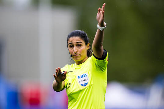 Sarah Fatemeh Zangeneh, referee