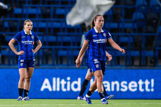 Nora Blindheim Nøss of Stabæk looks dejected