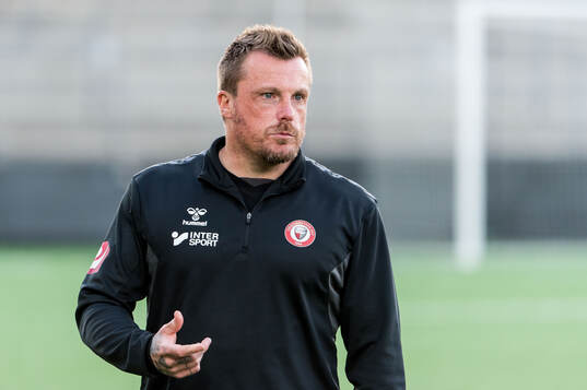 Kristianstads tränare NIk Chamberlain