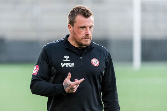 Kristianstads tränare NIk Chamberlain