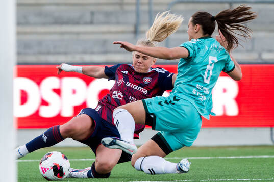 Rosengårds Molly Johansson och Kristianstads Alice Nilsson