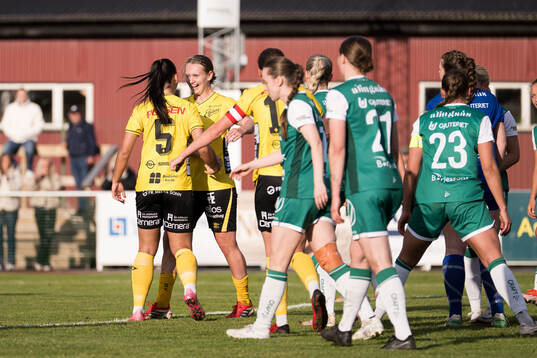 Elfsborgs spelare jublar