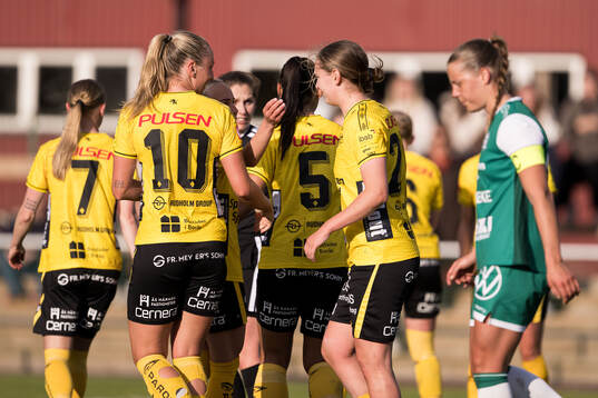Elfsborgs spelare jublar