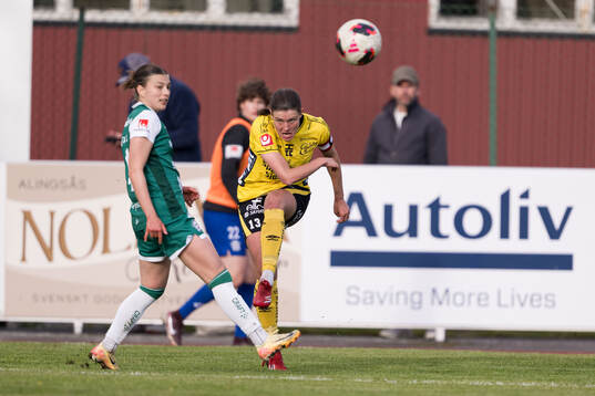 Elfsborgs Tove Lorén och Alingsås Paula Silier