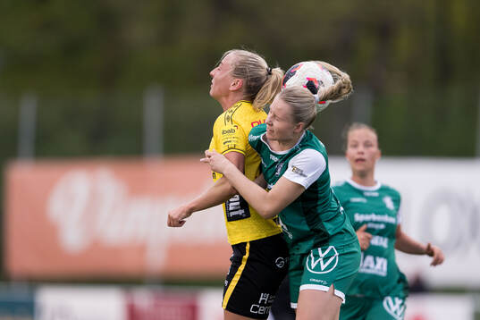 Elfsborgs Stina Jensen och Alingsås Olivia Grindemark