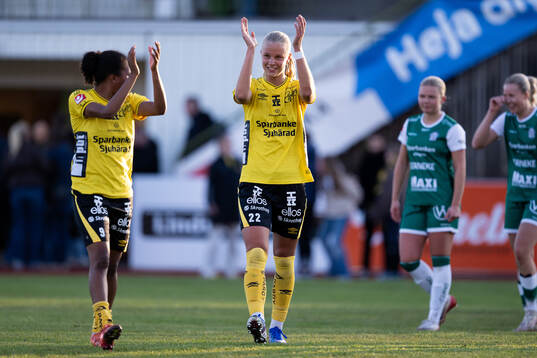 Elfsborgs Mollie Josefsson jublar