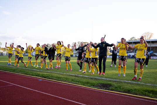 Elfsborgs spelare jublar