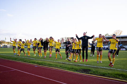 Elfsborgs spelare jublar