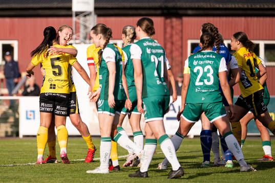 Elfsborgs Ellen Nilsson jublar