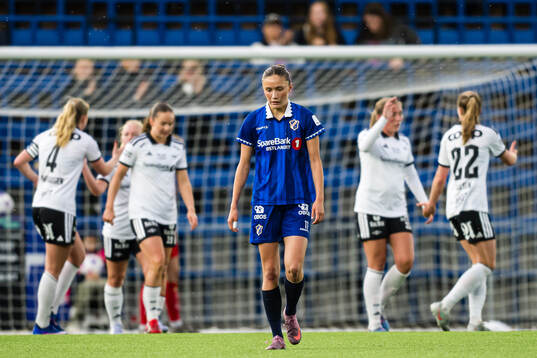 Ida Mortensen Natvik of Stabæk looks dejected