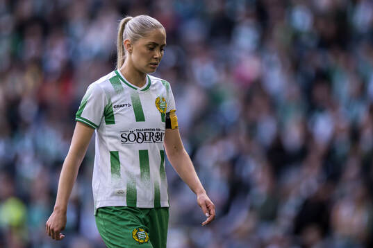 Hammarbys Alice Carlsson deppar