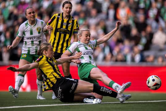 Hammarbys Mari Nyhagen gör 1-0