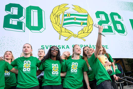 Hammarbys Bea Sprung, Vivienne Lia och Alice Carlsson