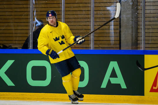 Carl Grundström of Sweden at a practice session