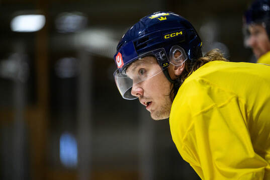 Oscar Sundqvist of Sweden at a practice session
