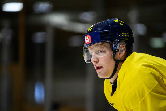 Emil Heineman of Sweden at a practice session