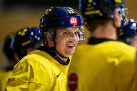 Jakob Silfverberg of Sweden at a practice session
