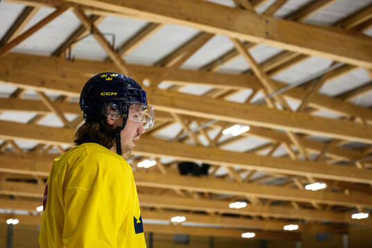 Oscar Sundqvist of Sweden at a practice session