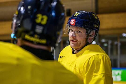 Carl Grundström of Sweden at a practice session