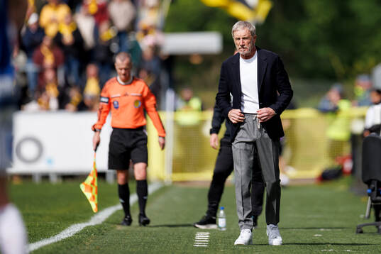 Halmstads tränare Stuart Baxter