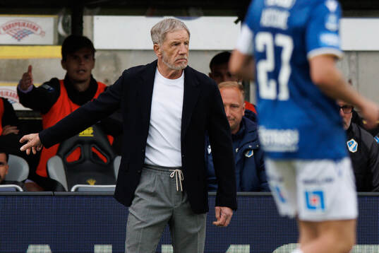 Halmstads tränare Stuart Baxter
