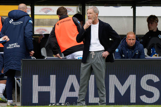 Halmstads tränare Stuart Baxter